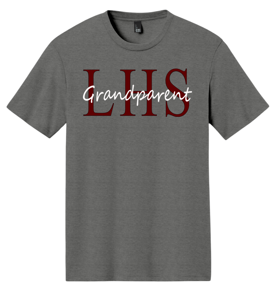 LHS Soft Tri-Blend Short Sleeve Fan Shirt - Mom, Dad and Grandparent