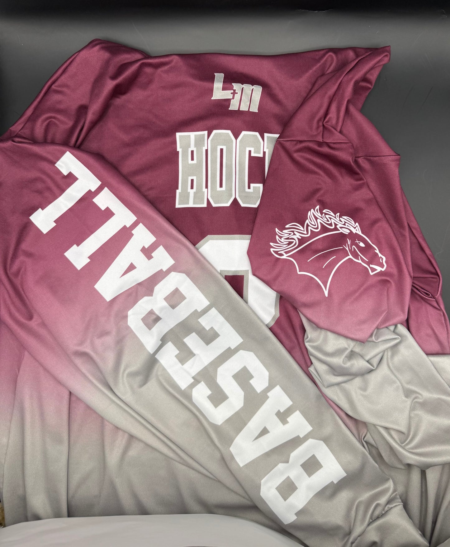 LHS Baseball Dri-Fit Hoodie - Coordinates with the new game day uniforms!