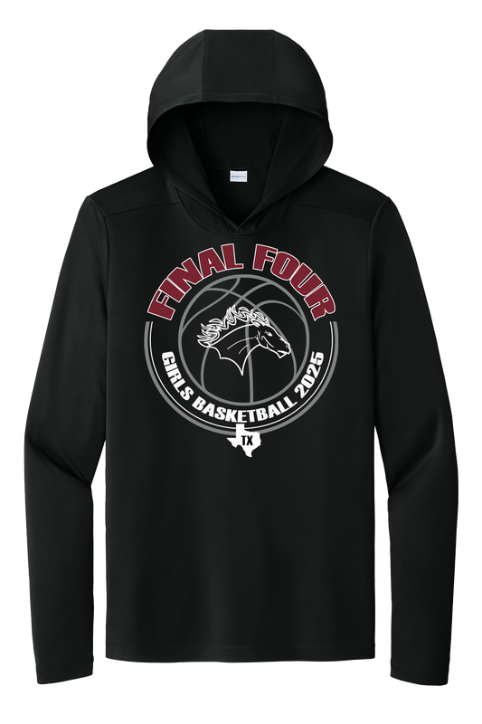 LHS Girls Basketball Final Four Lightweight Dri-Fit Hoodie - Adult Unisex Sizing