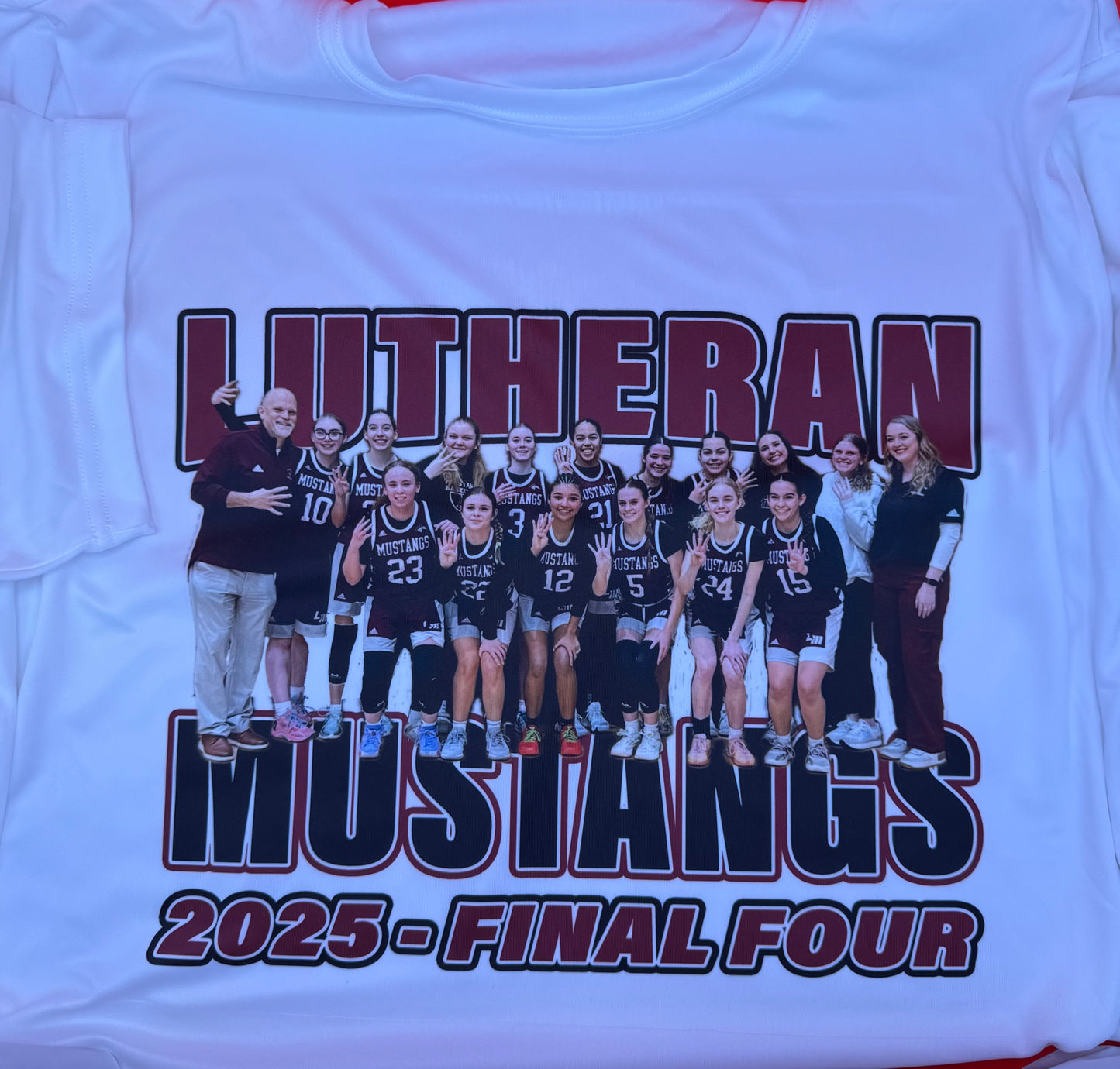 LHS Girls Basketball Final Four Short Sleeve Shirt - Adult Unisex Sizing