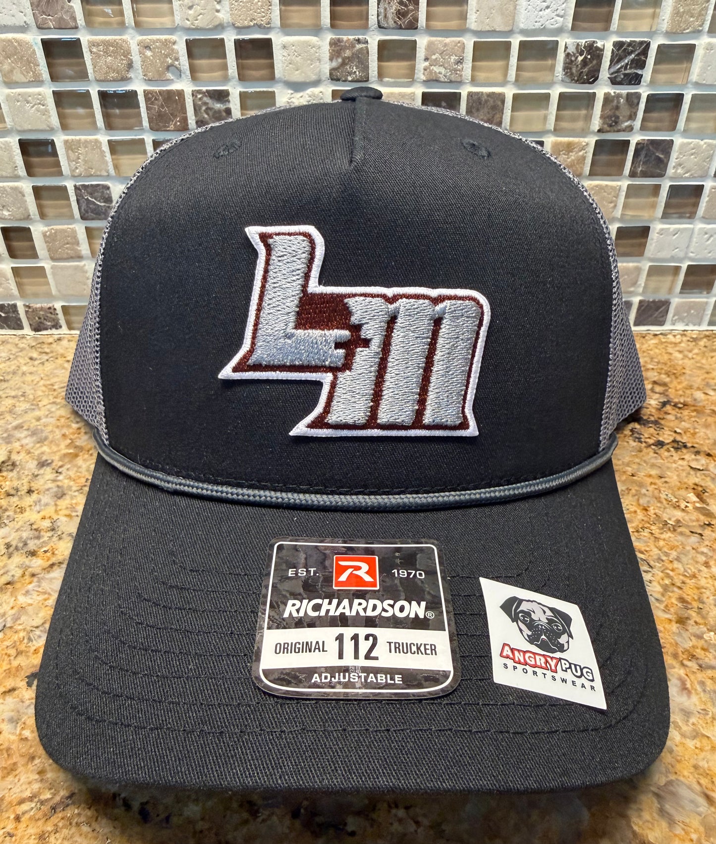 LHS Puff Embroidered Golf Rope Hat