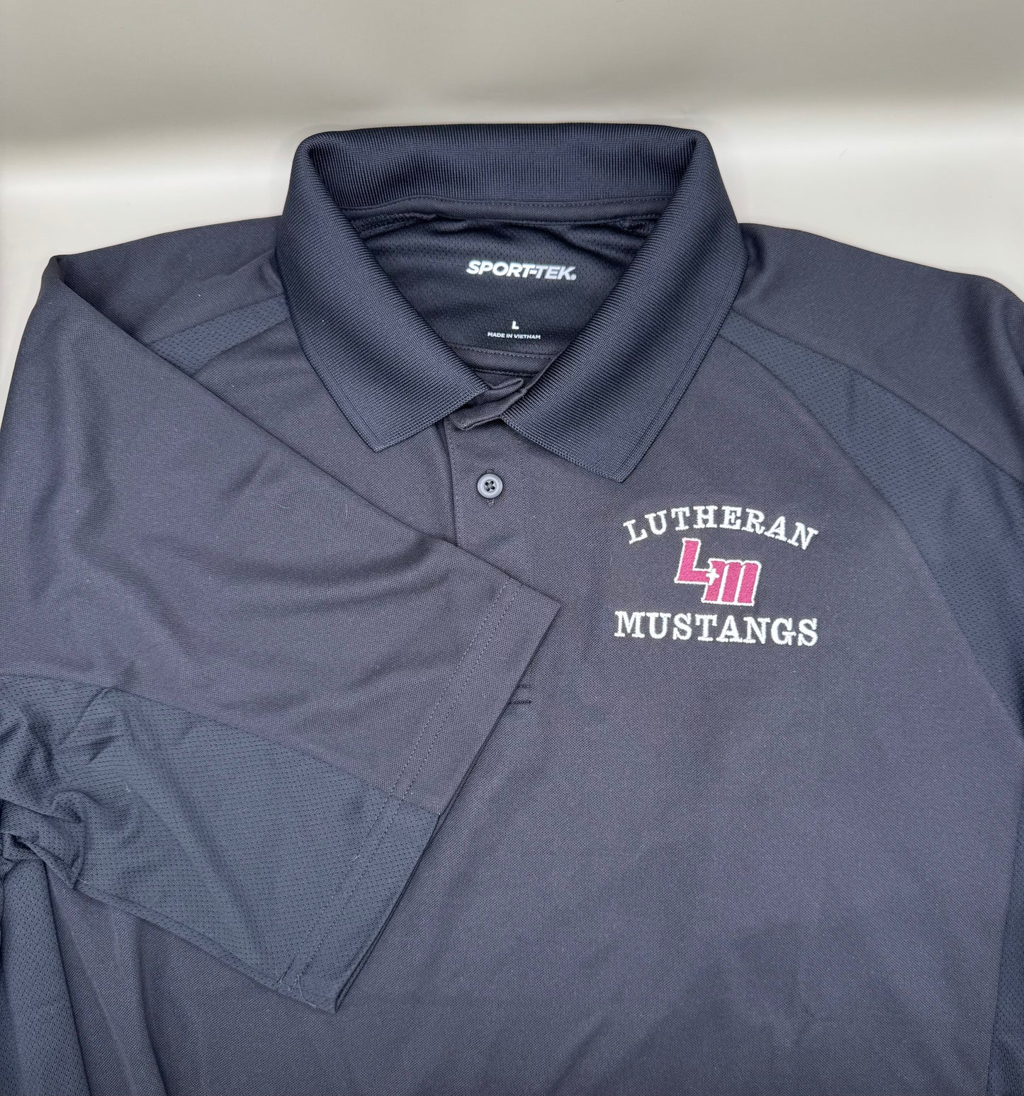 LHS Sport-Tek Dri-Mesh Pro Polo with Embroidered Logo