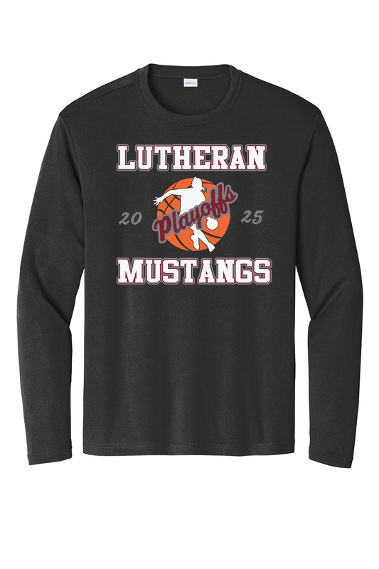 LHS Girls Basketball 2025 Playoffs Long Sleeve Shirt - Players and Fans