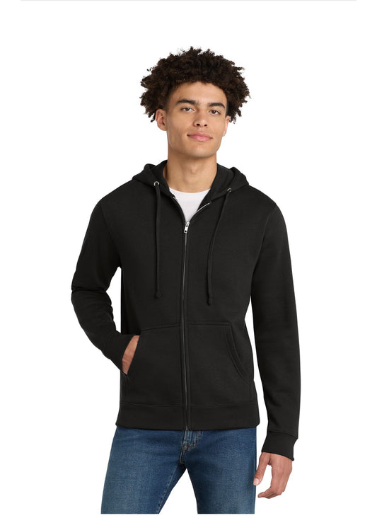 LHS Black Zippered Hoodie
